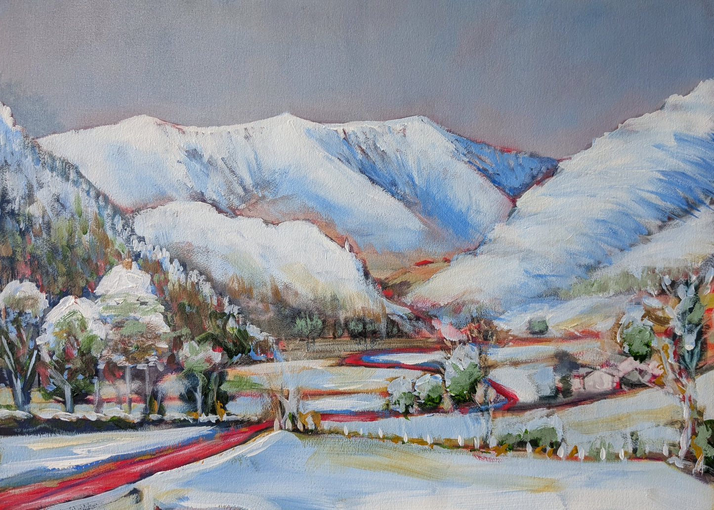Blencathra in Winter
